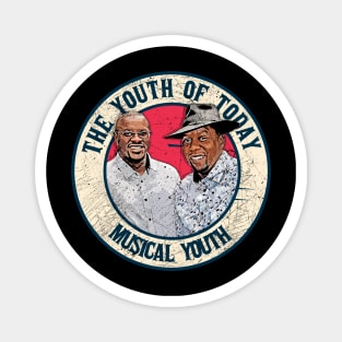 Retro Style Fan Art Design Musical Youth // The Youth of Today Magnet